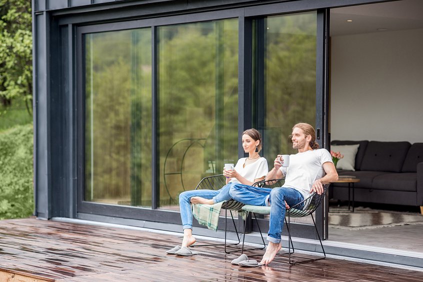 Остекление террасы