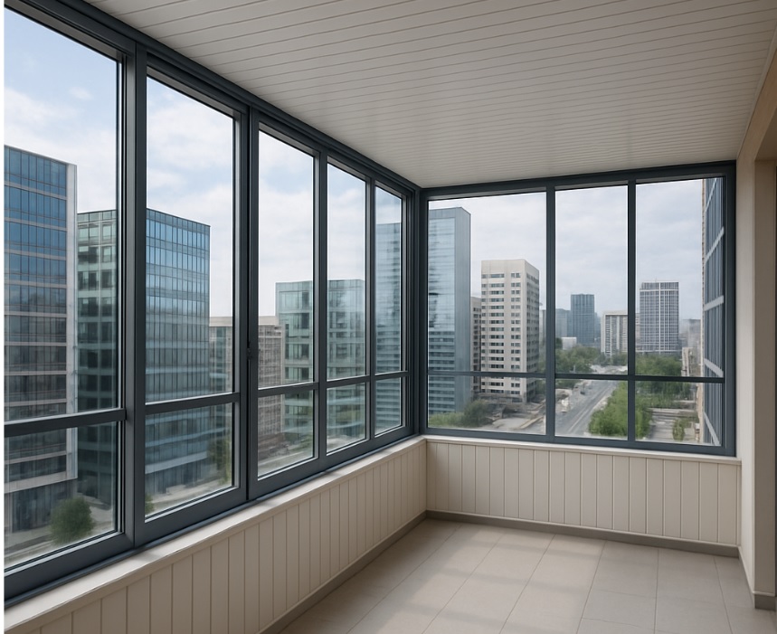 ПВХ окна VEKA и холодное остекление для балконов и лоджий