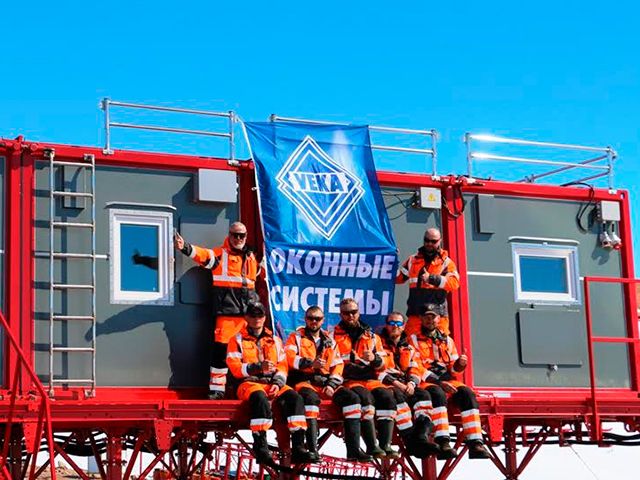 Всем ветрам назло - окна VEKA в Антарктиде