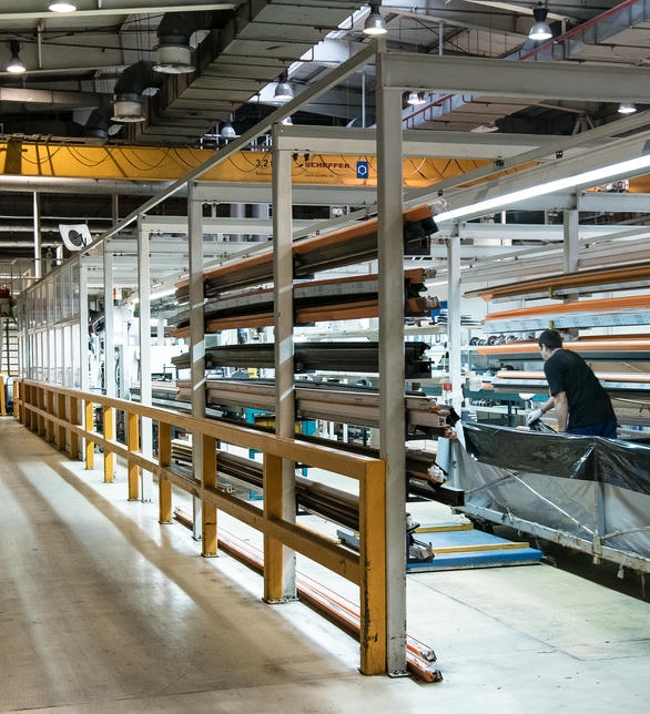 Фальцевое и среднее уплотнение в окнах VEKA