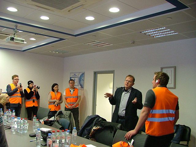 Представители компании Сателс остались под впечатлением масштабов завода VEKA