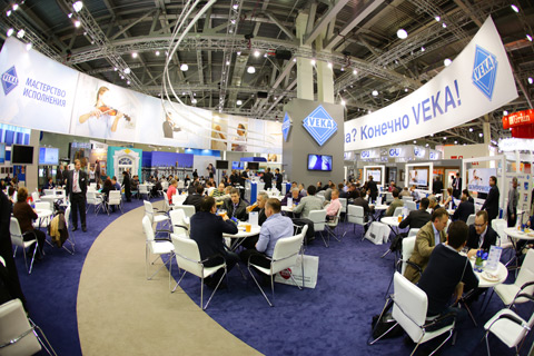 VEKA представила свою продукцию на самом масштабном стенде площадью 600 кв.м.