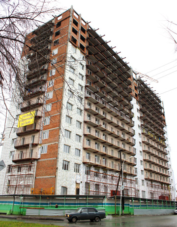 Остекление нового ЖК 