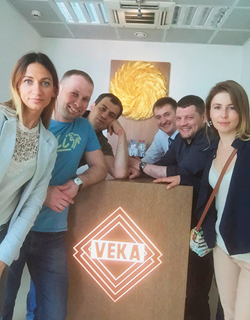 Победители акции от компании ТД ВЕКА посетили завод VEKA в Москве