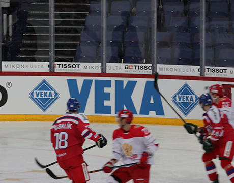 VEKA на  хоккейном Евротуре