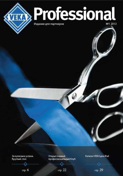 Новый продукт от VEKA: корпоративное издание "VEKA Professional"