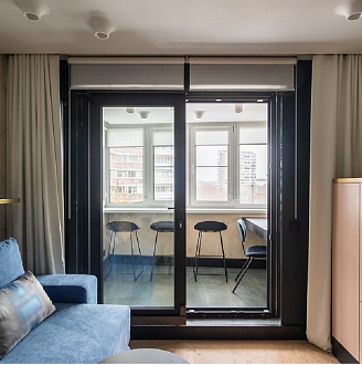 Чёрные пластиковые окна